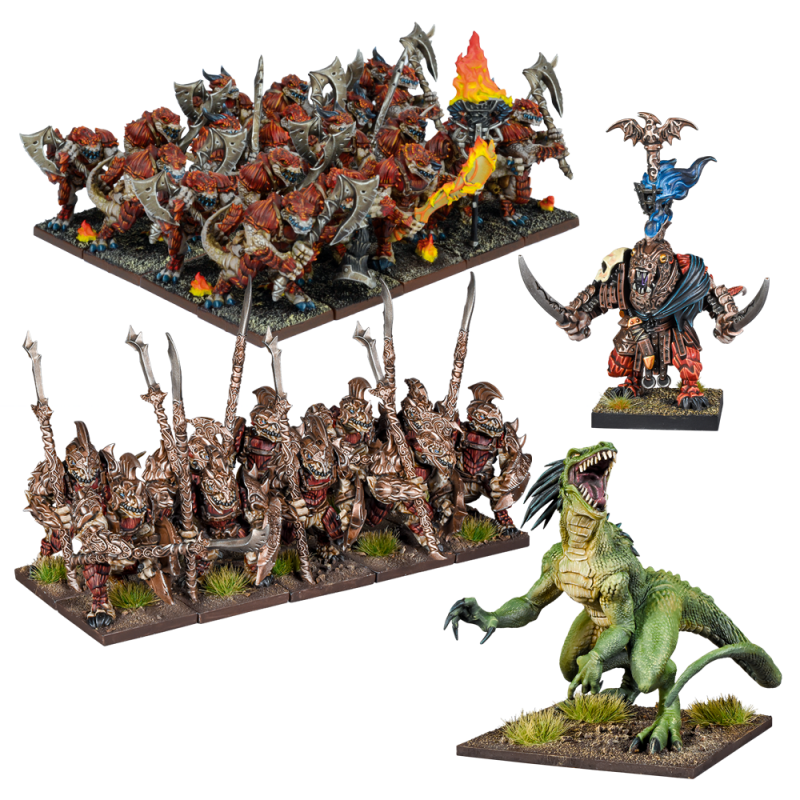 Kings of War Salamandres -ARMÉE
