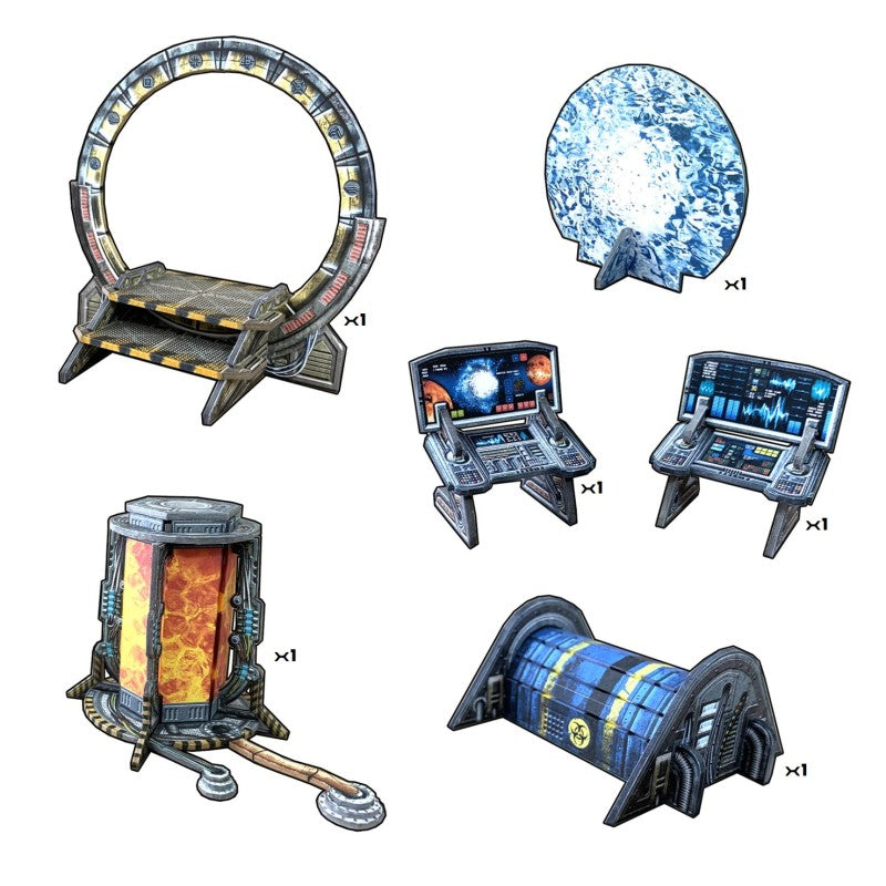 Core Space - Battle Systems - Sci-fi Dimension Gate