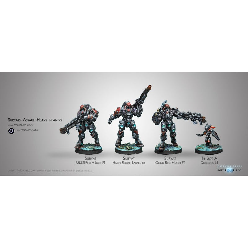 Infinity - Suryats, Assault Heavy Infantry
