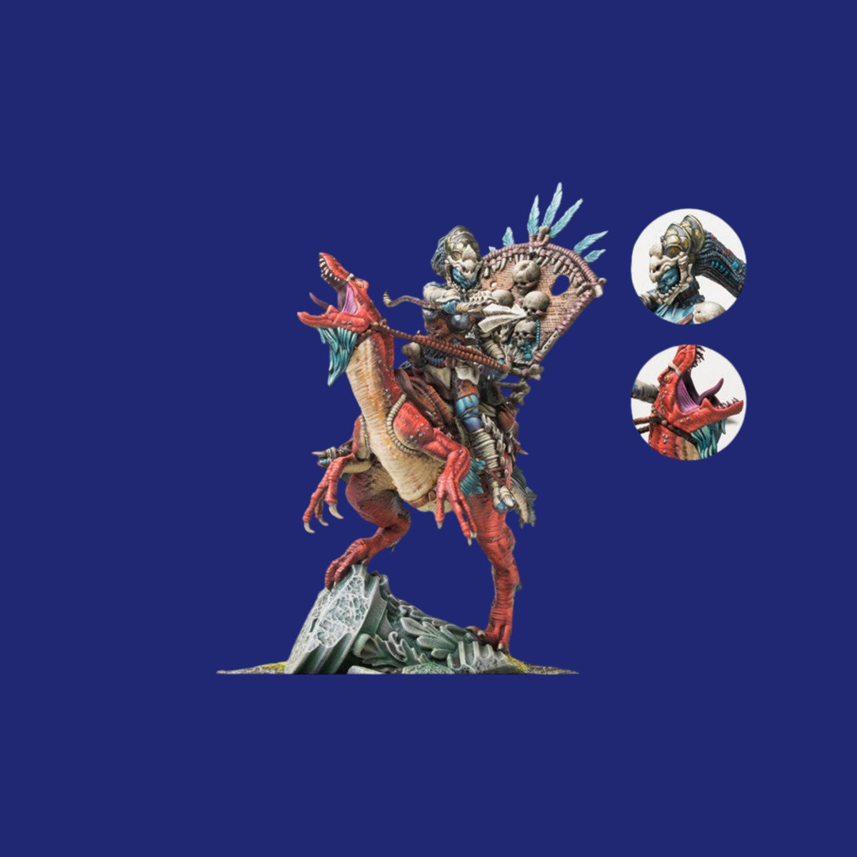 Conquest - W’adrhŭn - Mounted Predator Artisan Series - 123JEUX