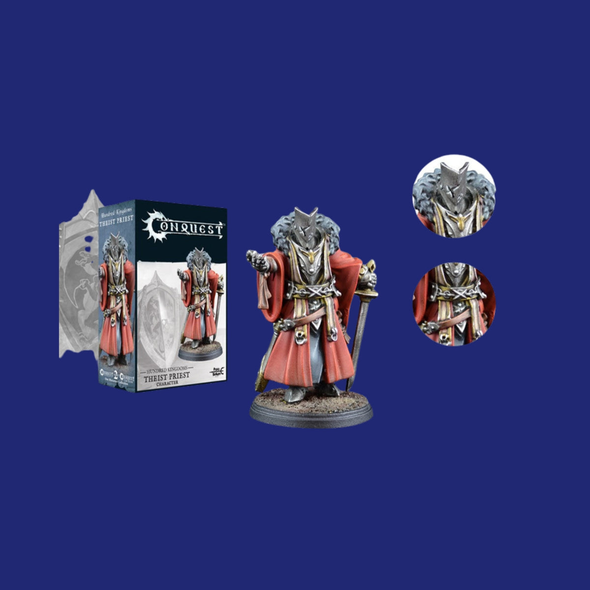 Conquest: Hundred Kingdoms: Theist priest - 123JEUX