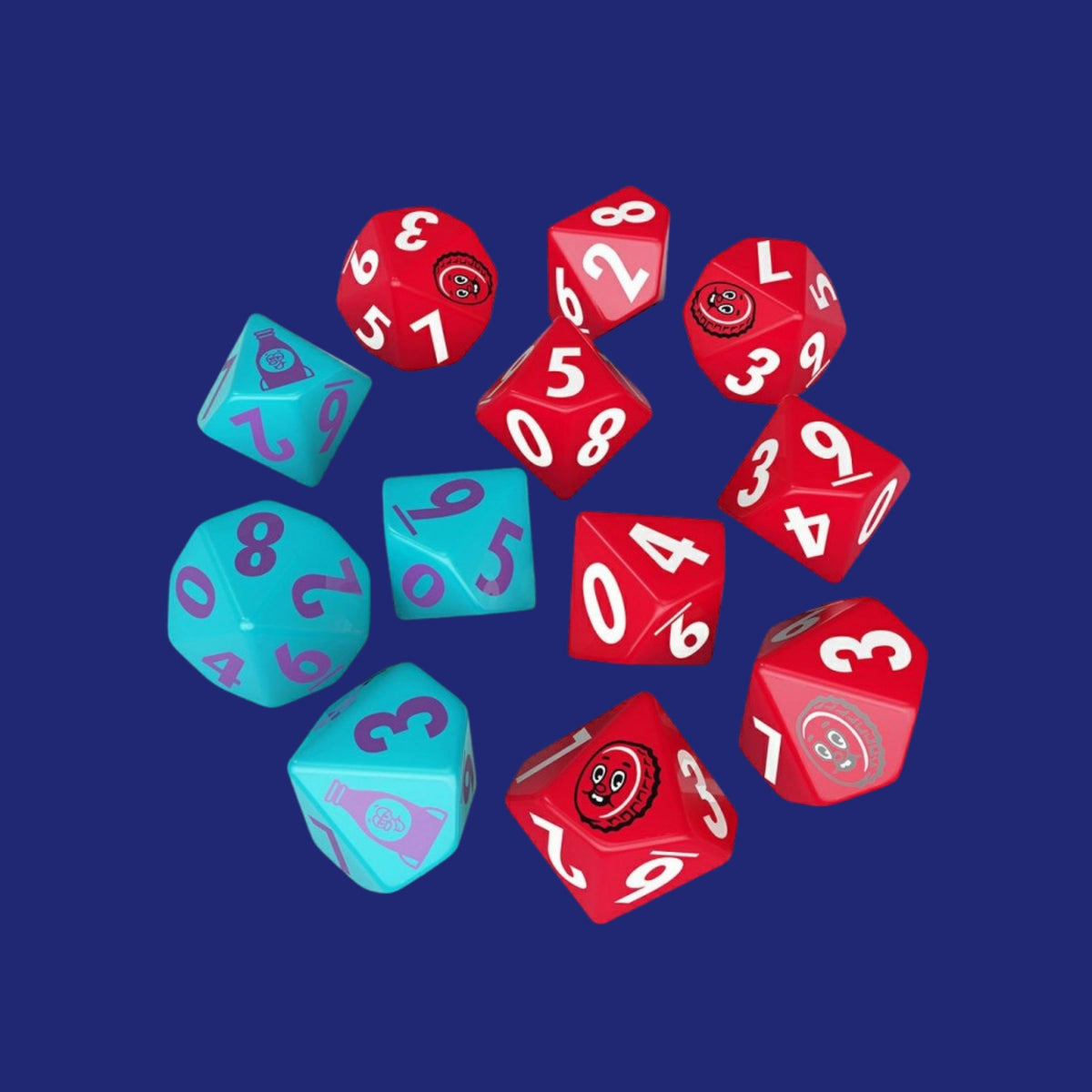 Fallout : Factions - Dice Sets : Nuka-Cola - 123JEUX