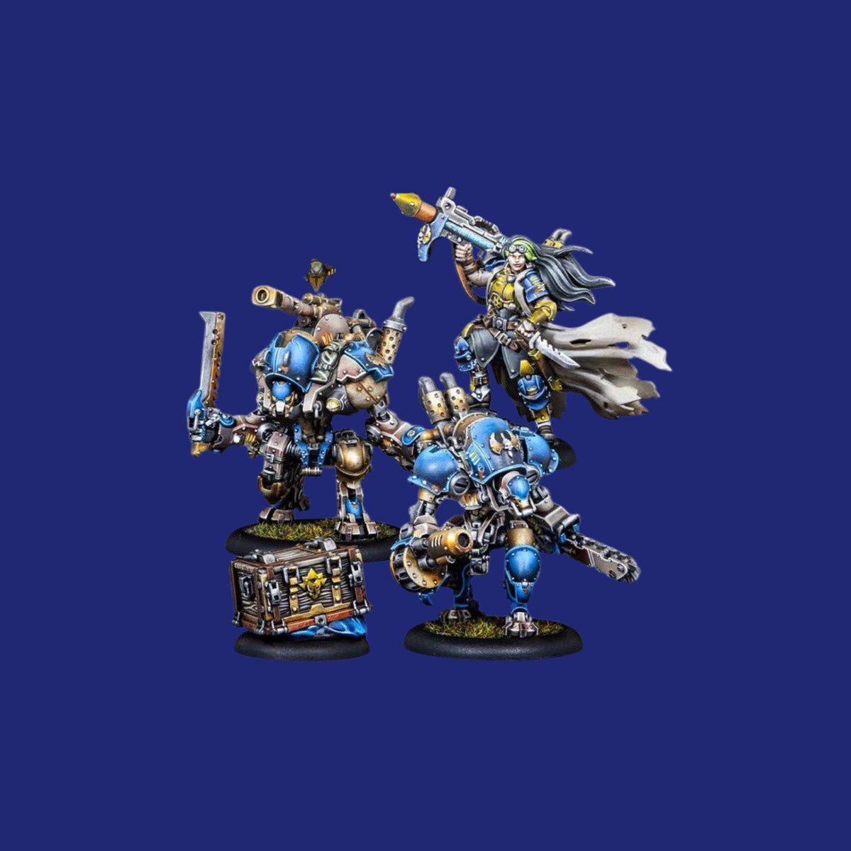 Warmachine - Cygnar Gravediggers Battlegroup Box - 123JEUX