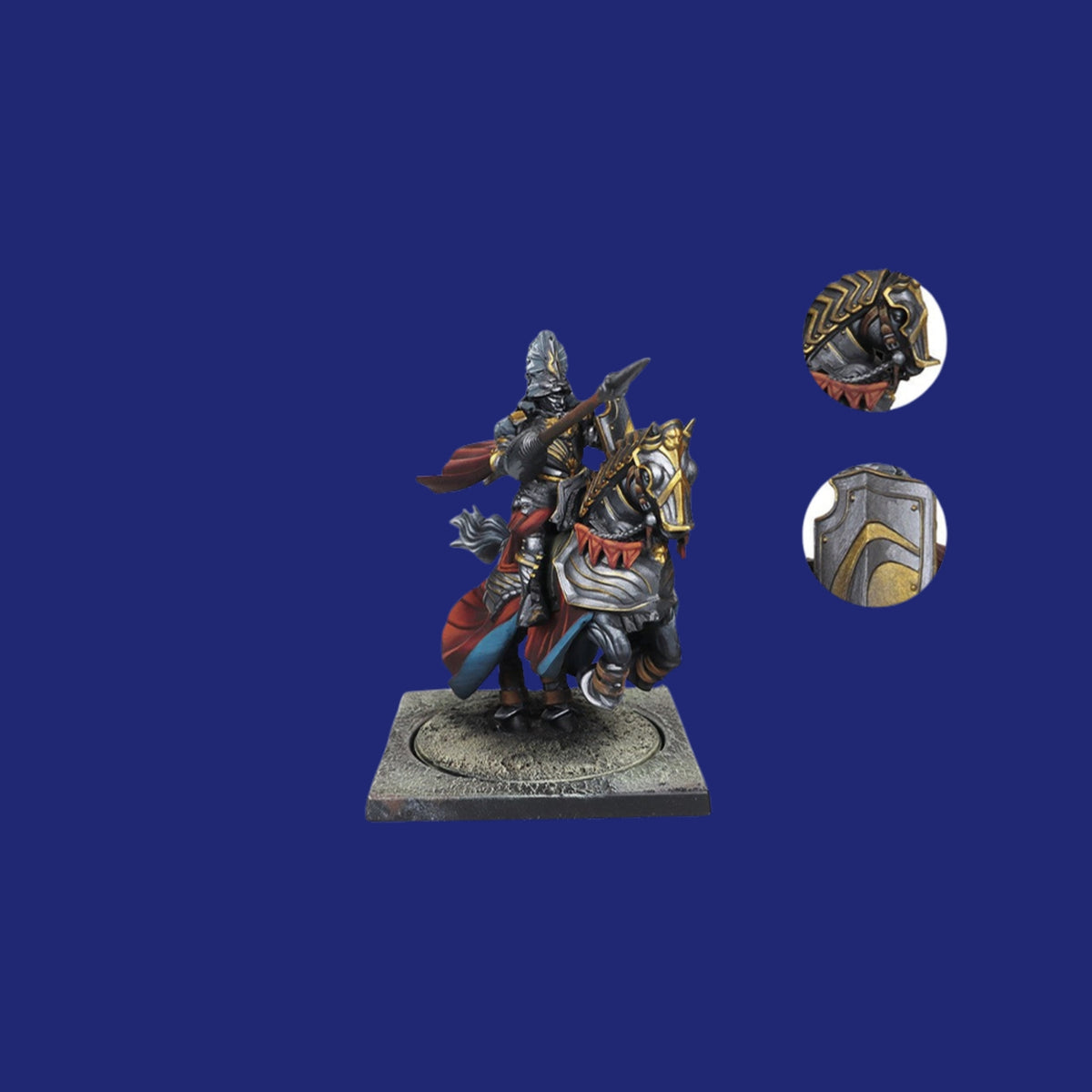 Conquest: Hundred Kingdoms: Mounted Noble Lord - 123JEUX
