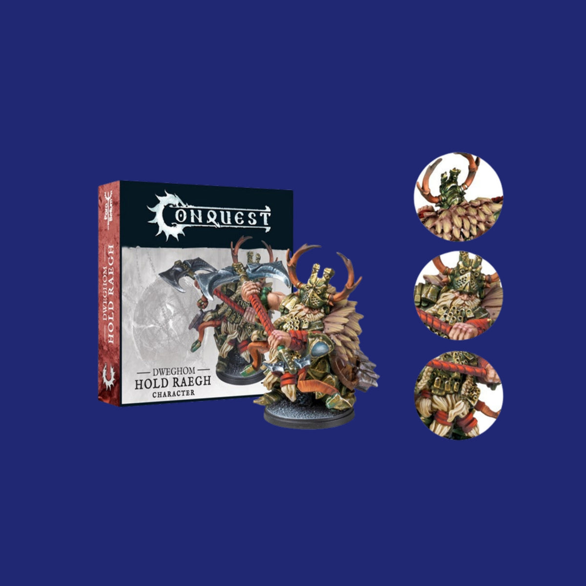 Conquest - Dweghom - Hold Raegh - New Alt Sculpt - 123JEUX