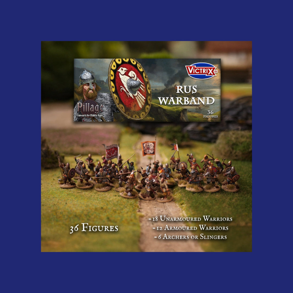 Victrix Miniatures 28mm Moyen Âge - Rus Warband - 123JEUX