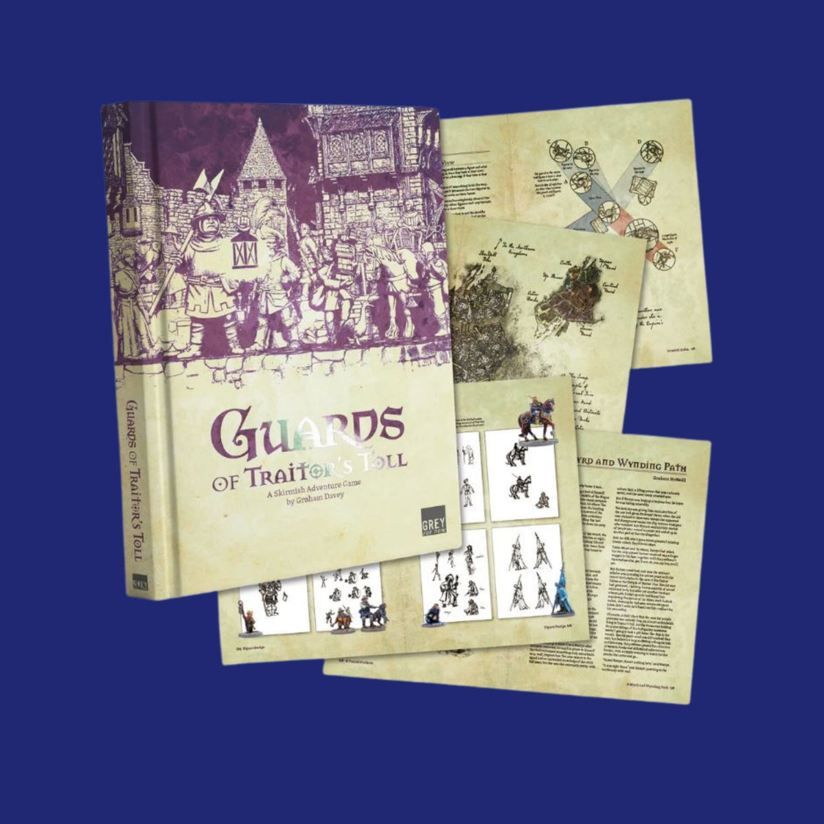 Guards of Traitor's Toll - Hardback rulebook VO - 123JEUX