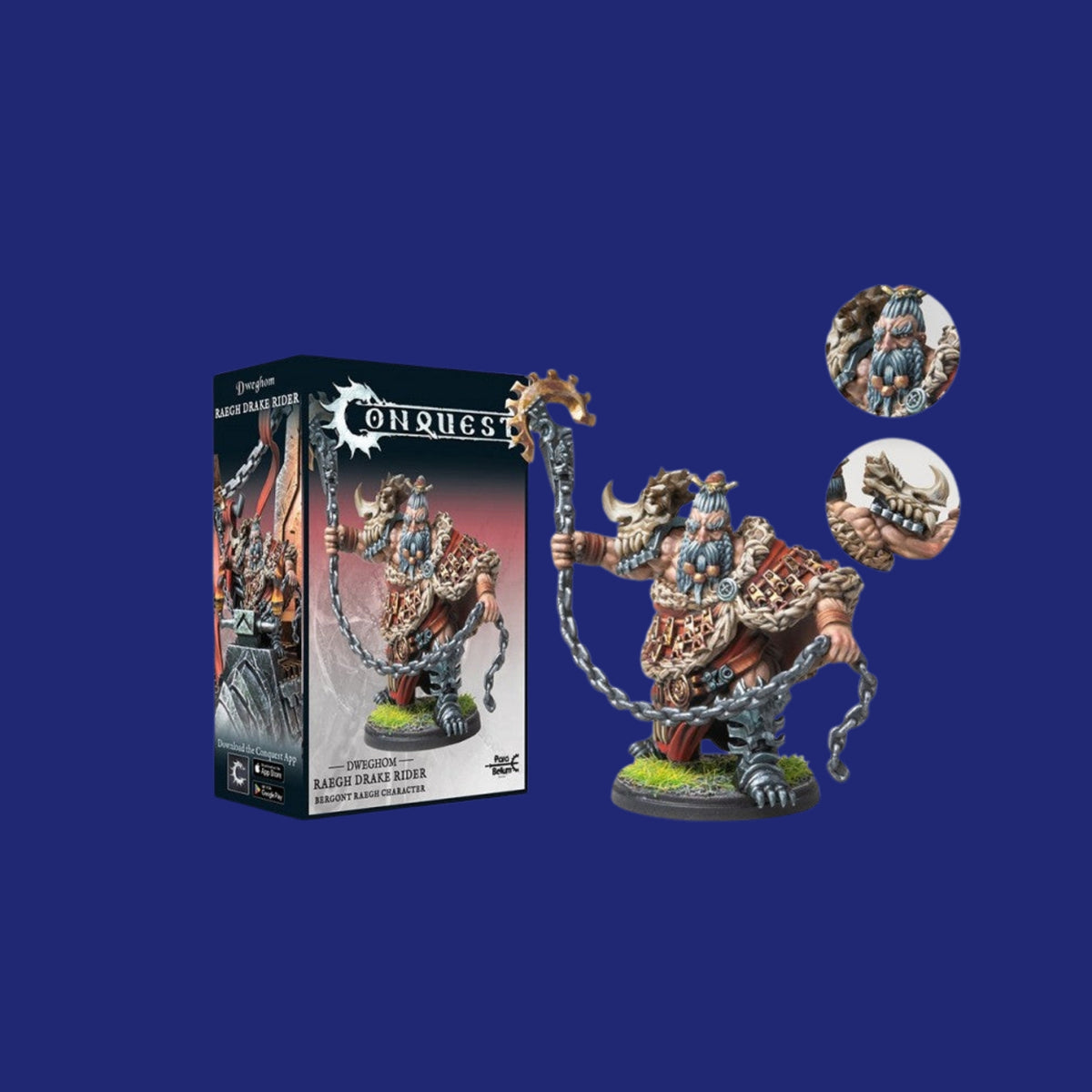 Conquest - Dweghom - Raegh Drake Rider - 123JEUX