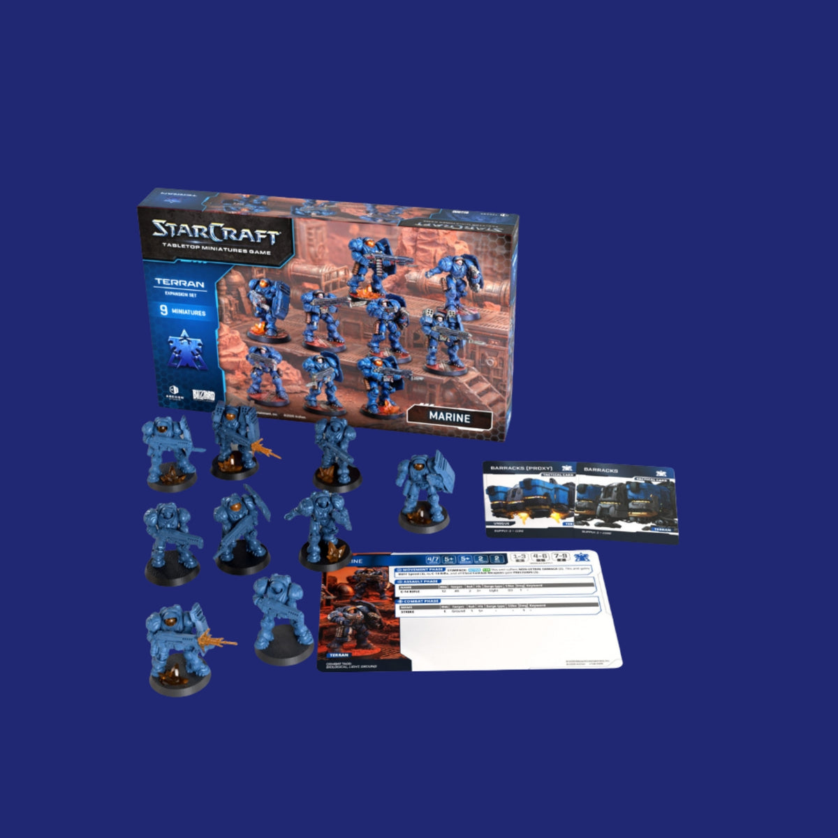 StarCraft - Terran - Marine Expansion Set en Anglais - 123JEUX