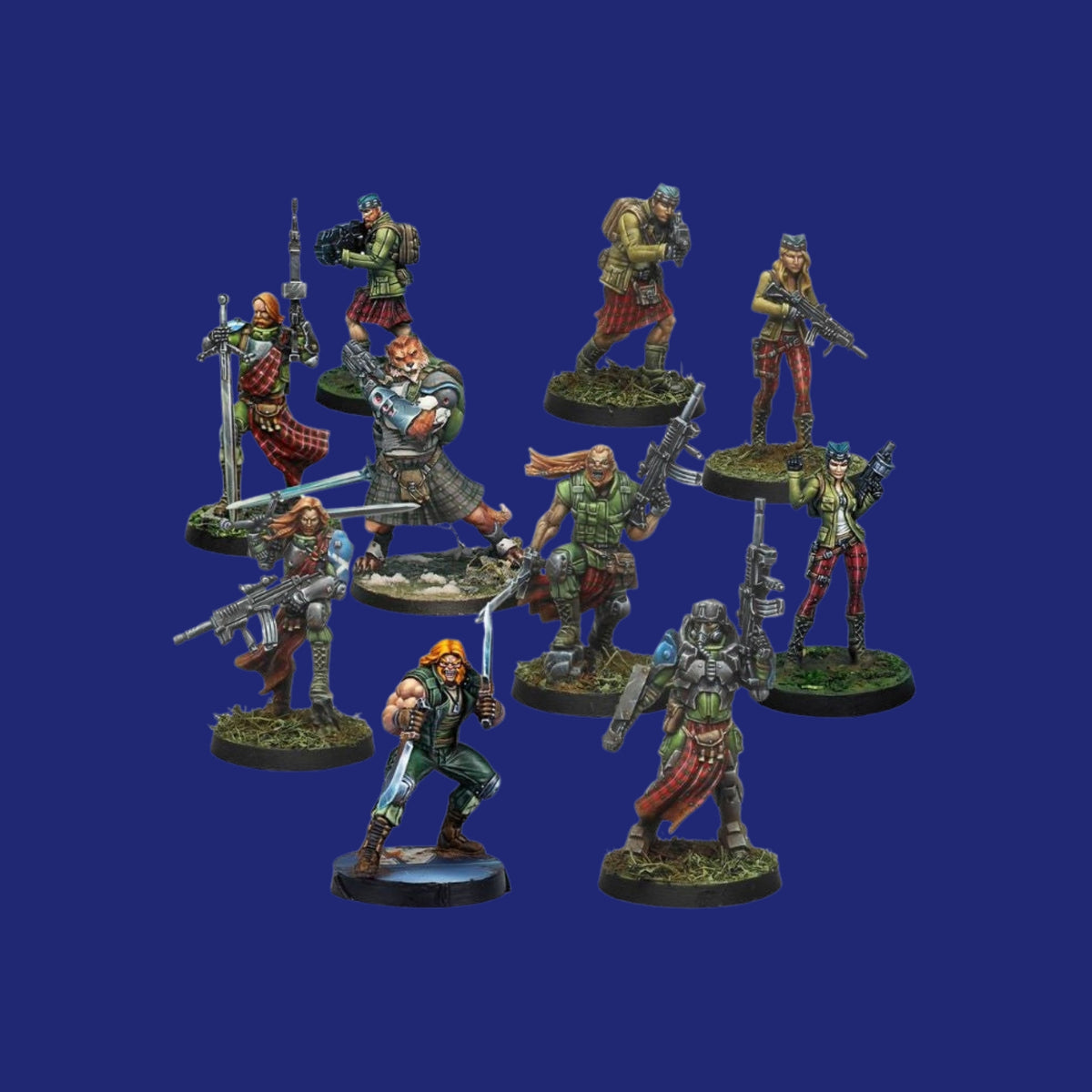 Infinity - Caledonian Combat Force Repack Alpha (Précommandes sortie prévue en mai 2026) - 123JEUX