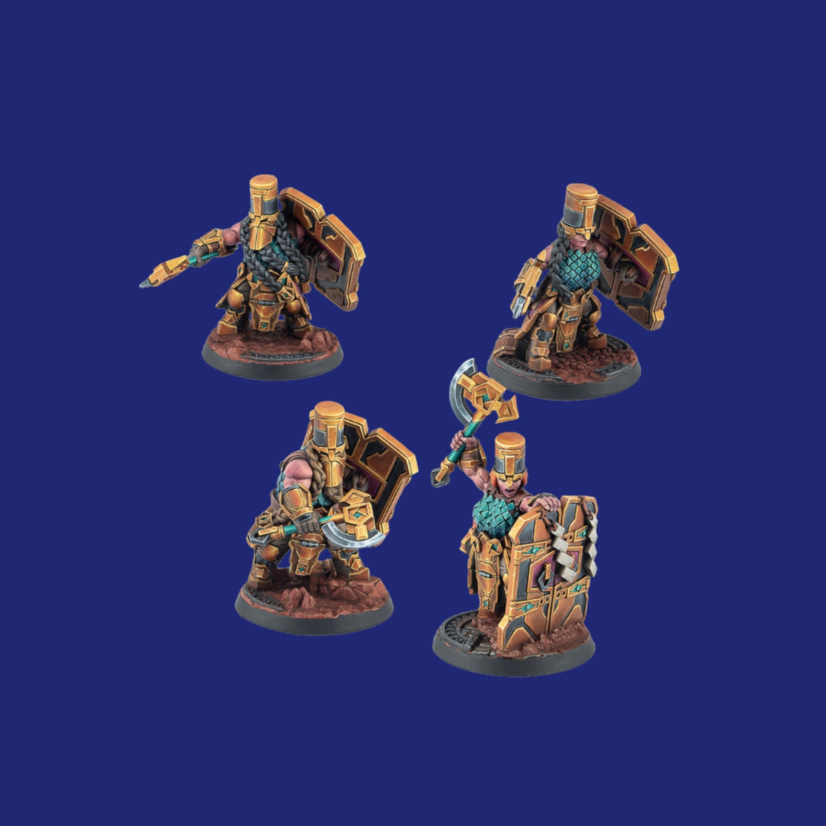 Warcrow - Mounthaven - Hearthguards (FR + ENG) - 123JEUX