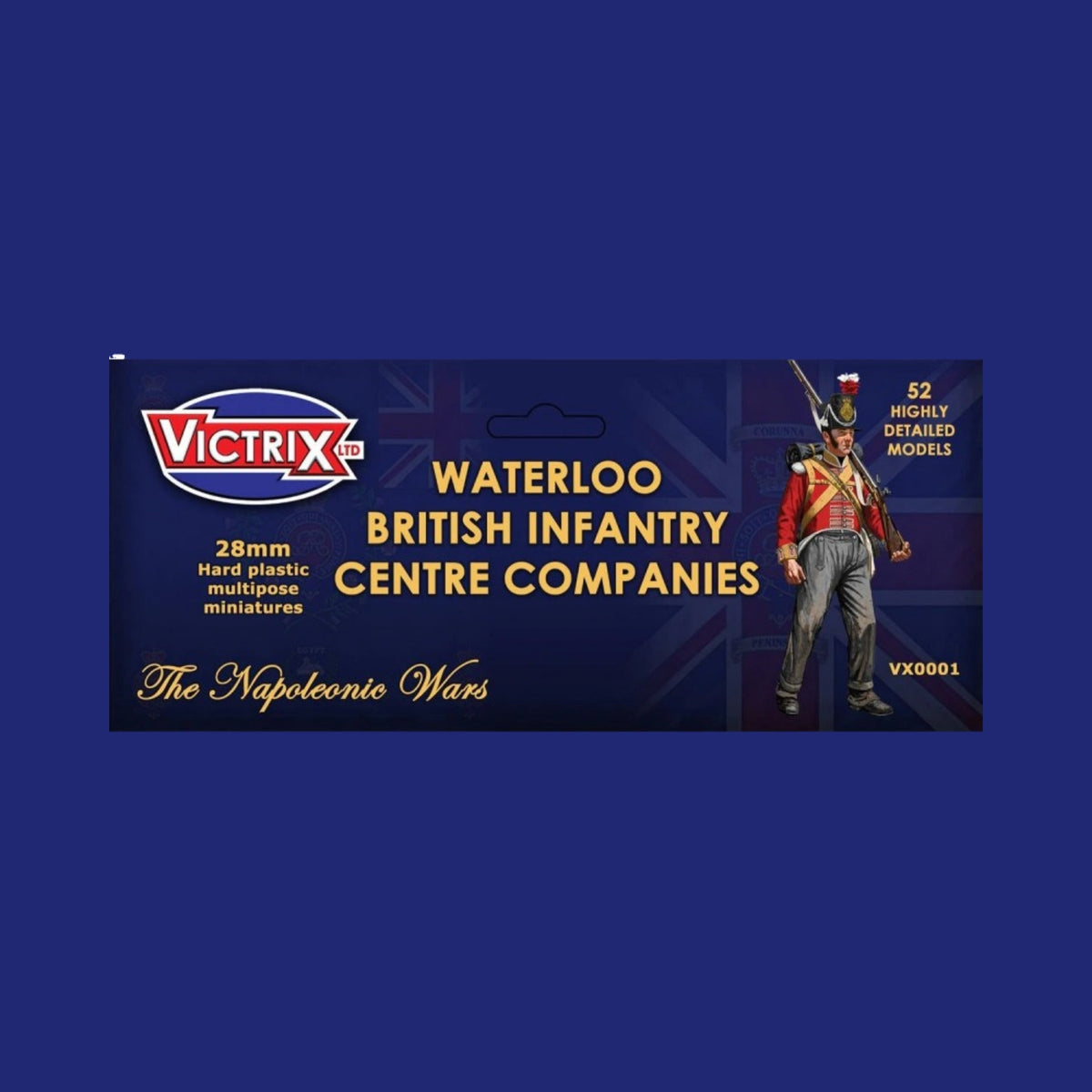 Victrix Miniatures 28mm Napoléonienne - Waterloo British Infantry Centre Companies - 123JEUX