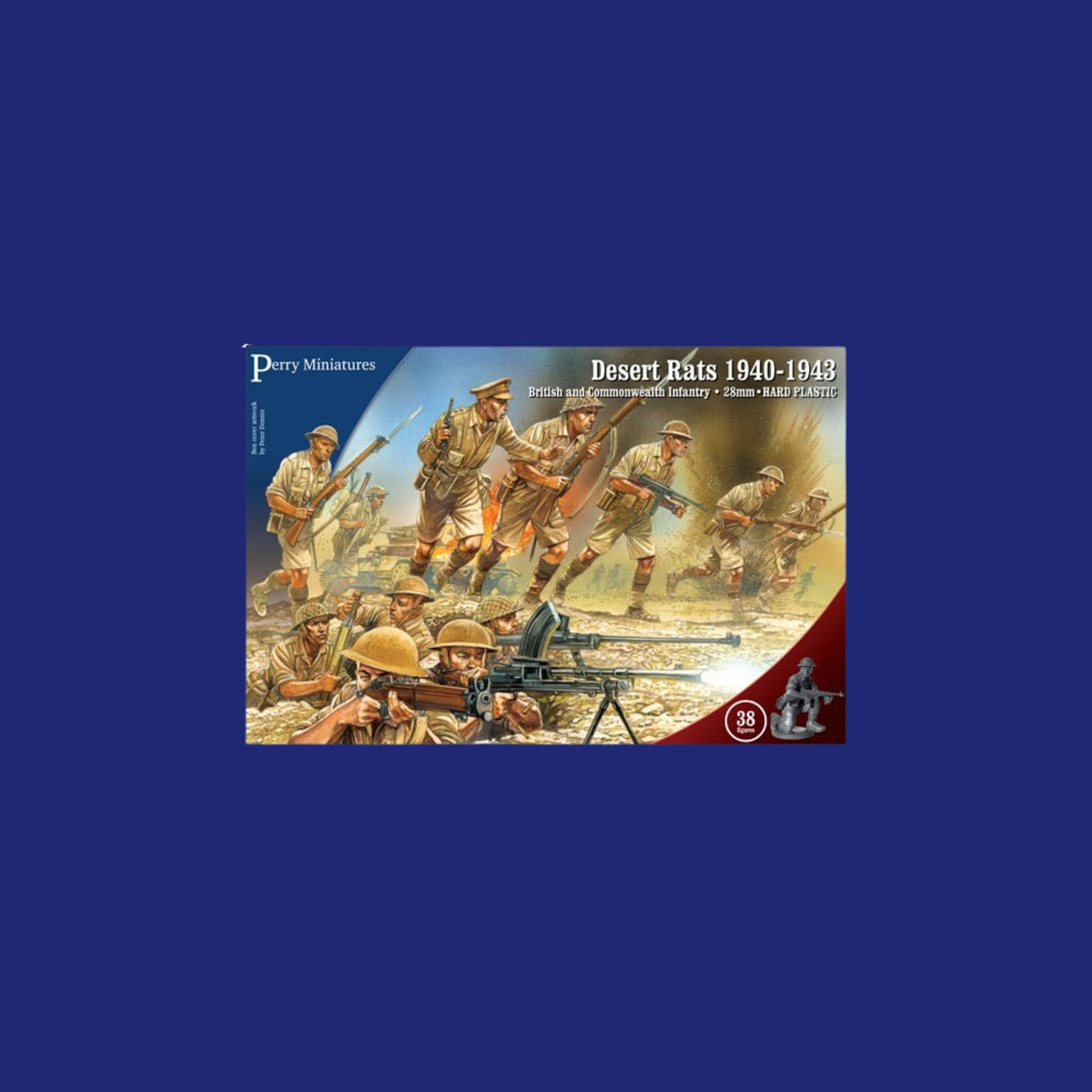 Perry Miniatures - Desert Rats 1940-43 - 123JEUX