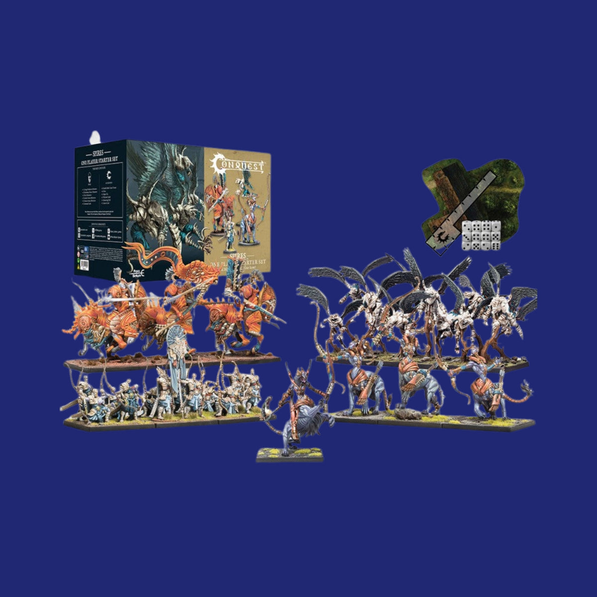 Conquest - Spires: Conquest 2026 Supercharged Starter Set - 123JEUX
