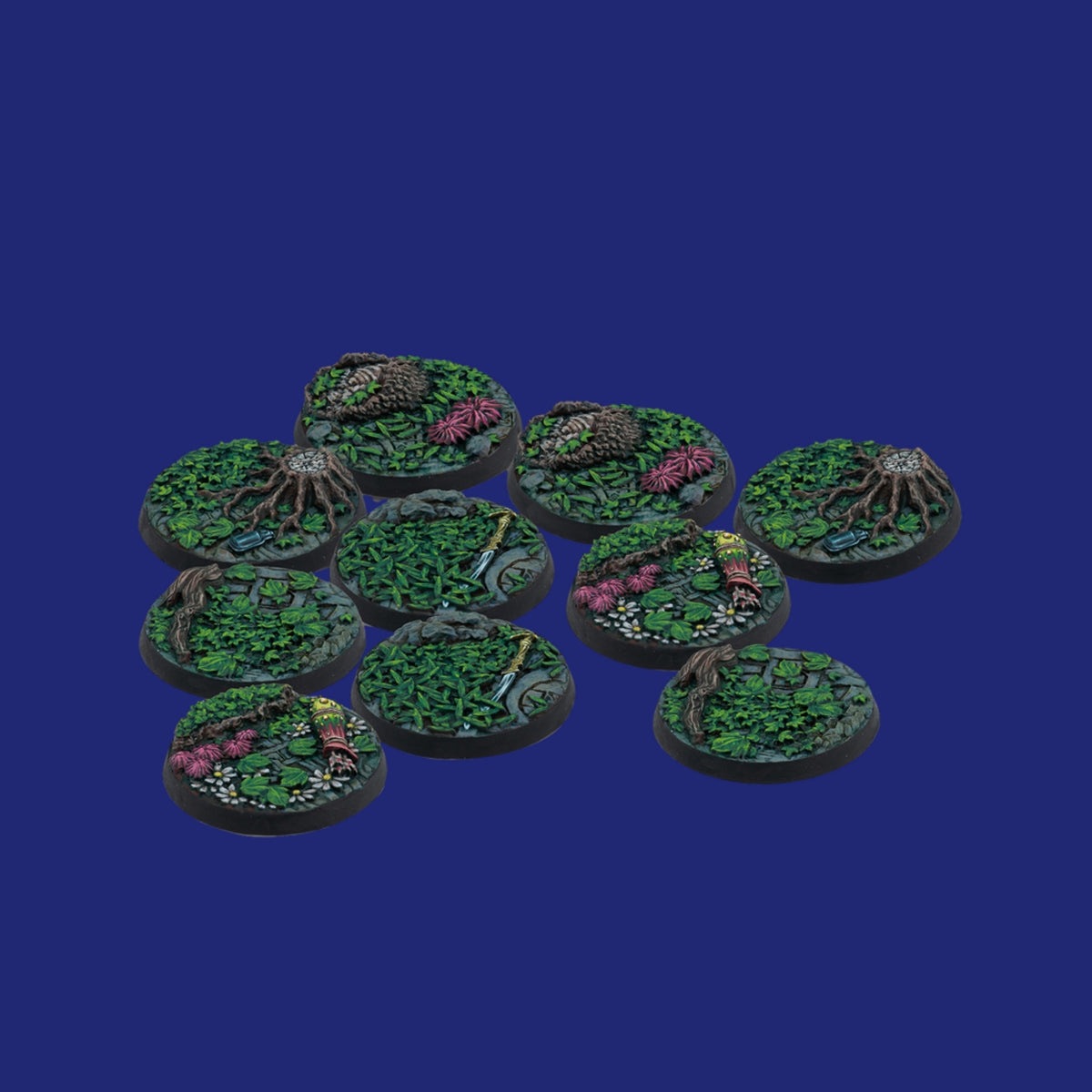 Warcrow : Socles Sÿenann 30mm - Alpha Series - 123JEUX