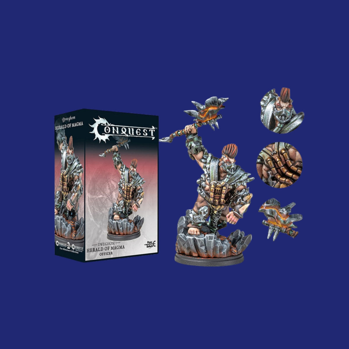 Conquest - Dweghom Herald of Magma (Officer) - 123JEUX