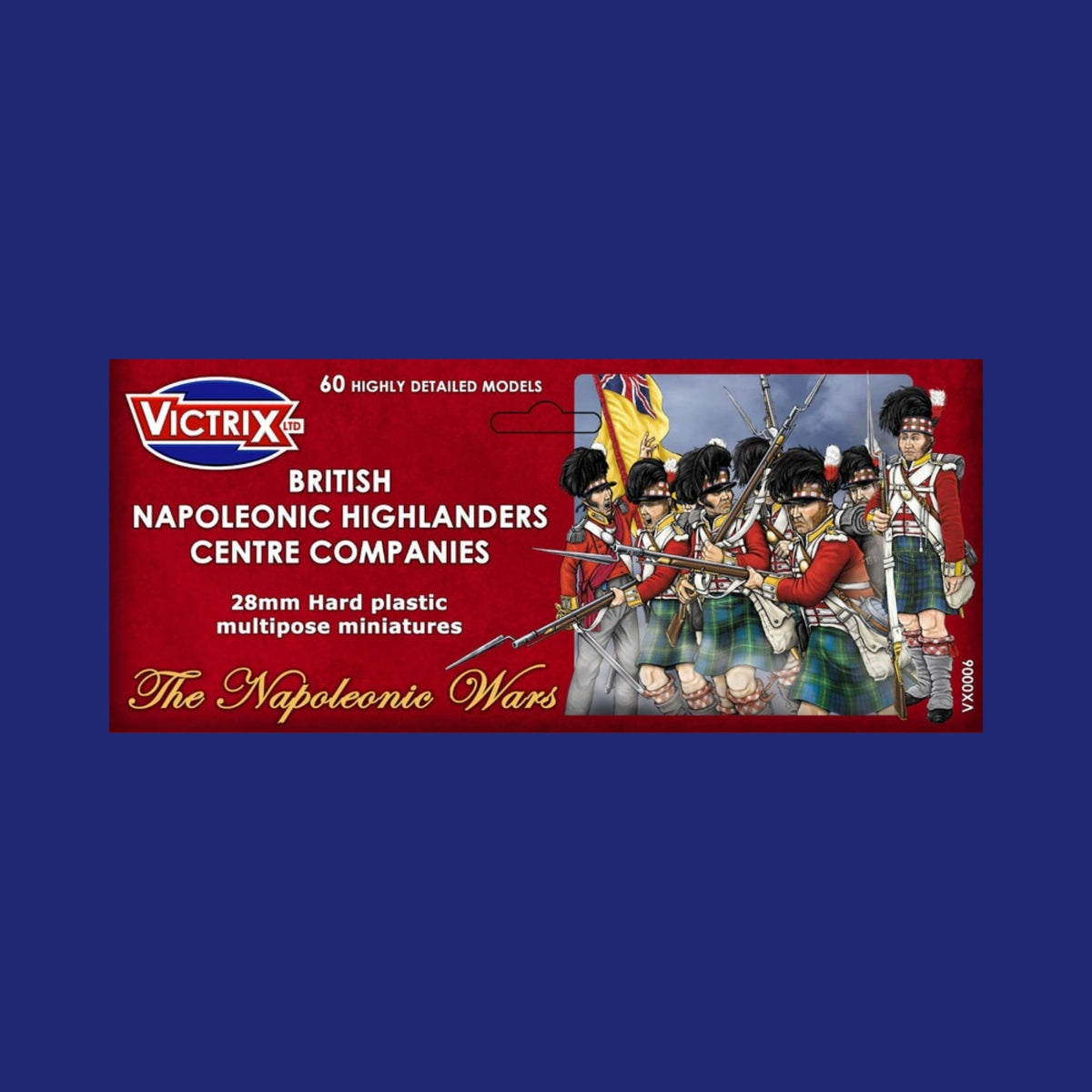 Victrix Miniatures 28mm Napoléonienne - British Napoleonic Highlander Centre Companies - 123JEUX