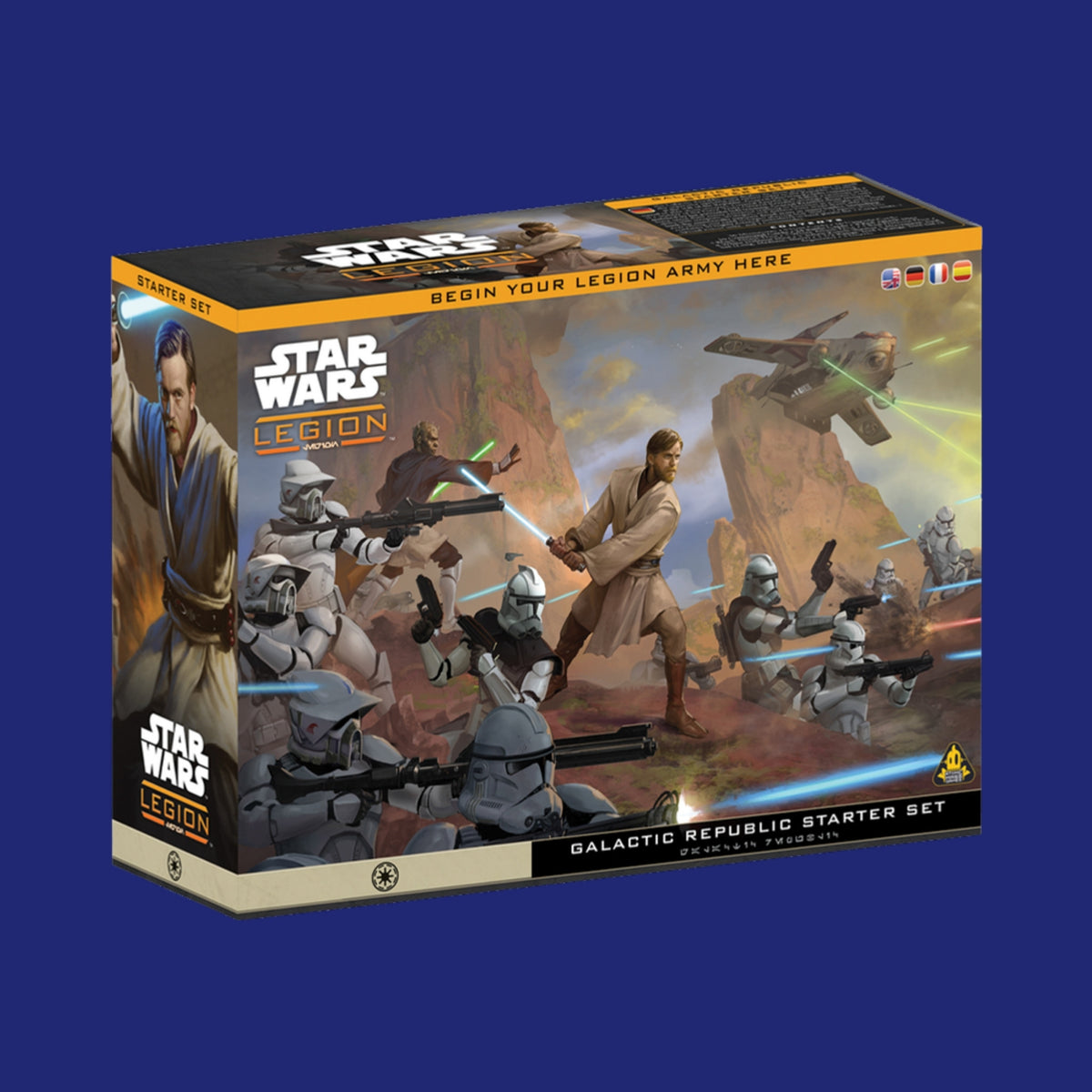 Star Wars Légion : Galactic Republic Starter Set (Boîte de Démarrage) - 123JEUX