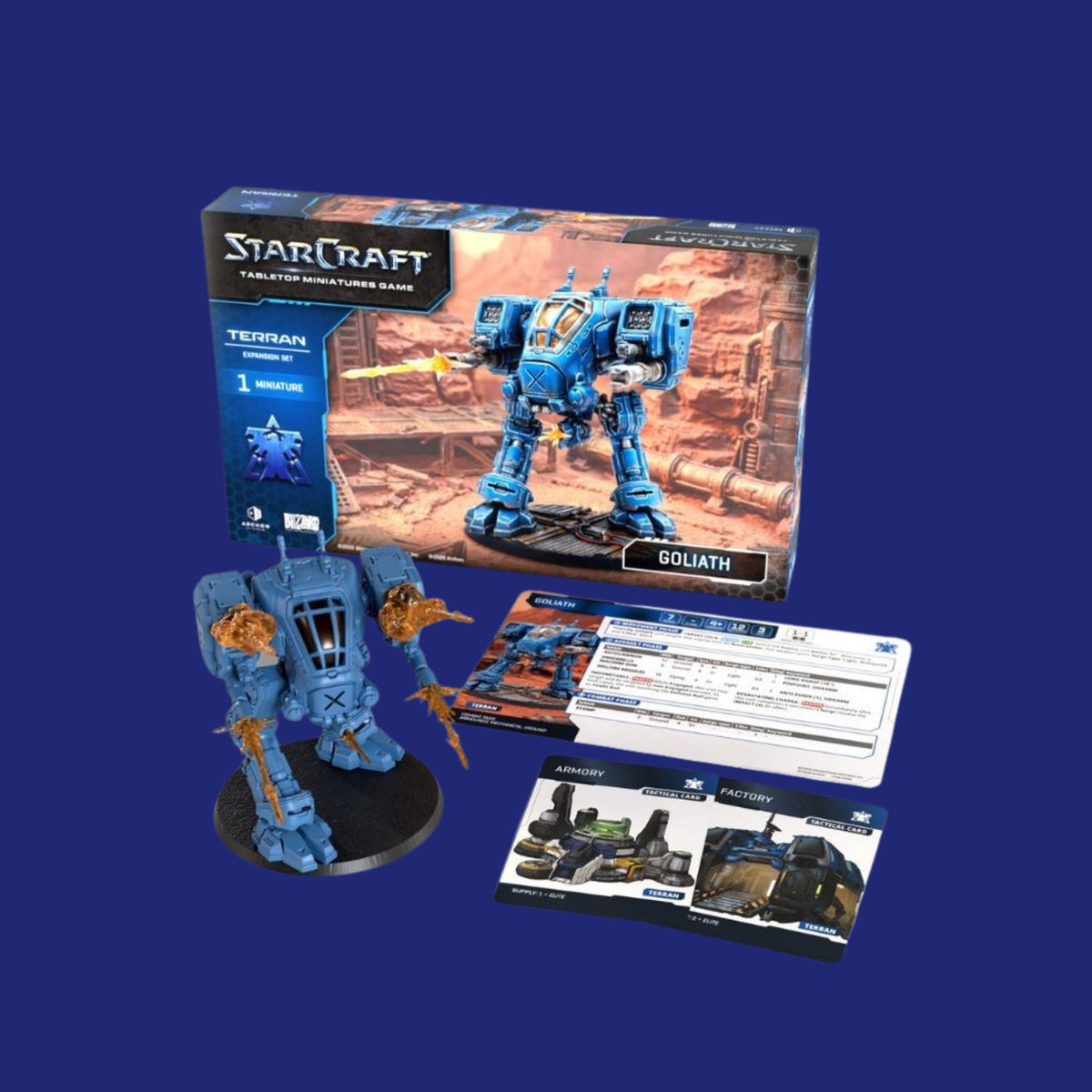 StarCraft - Terran - Goliath Expansion Set en Anglais - 123JEUX