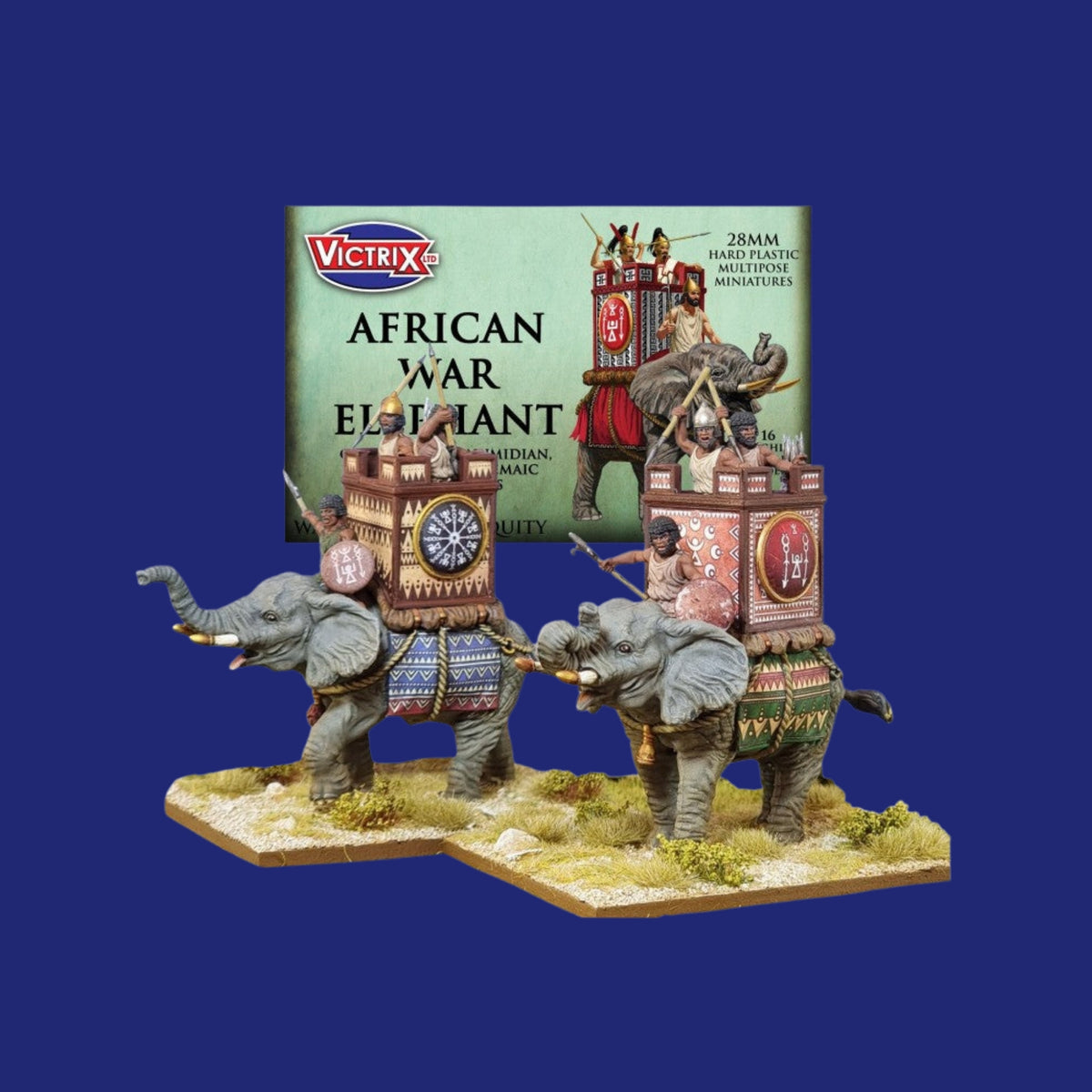 Victrix Miniatures 28mm Antiquité - African War Elephant - 123JEUX