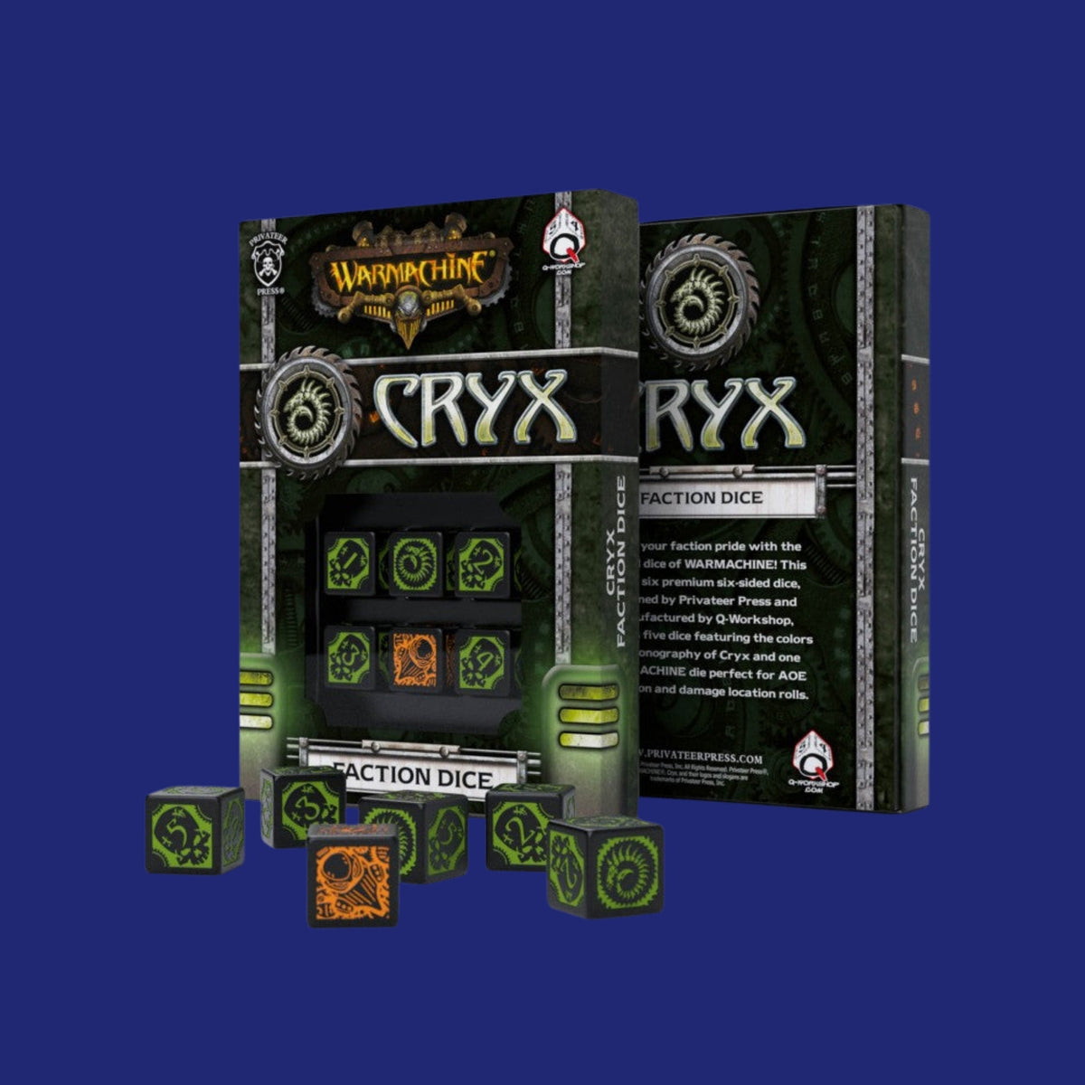 QW - Warmachine Cryx Faction D6 - 123JEUX