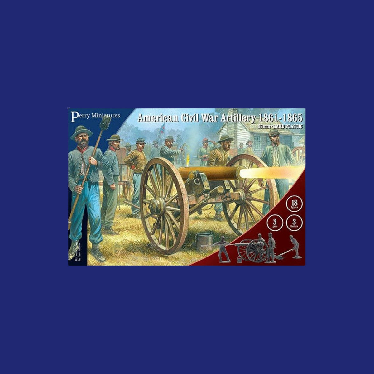 Perry Miniatures - American Civil War Artillery - 123JEUX