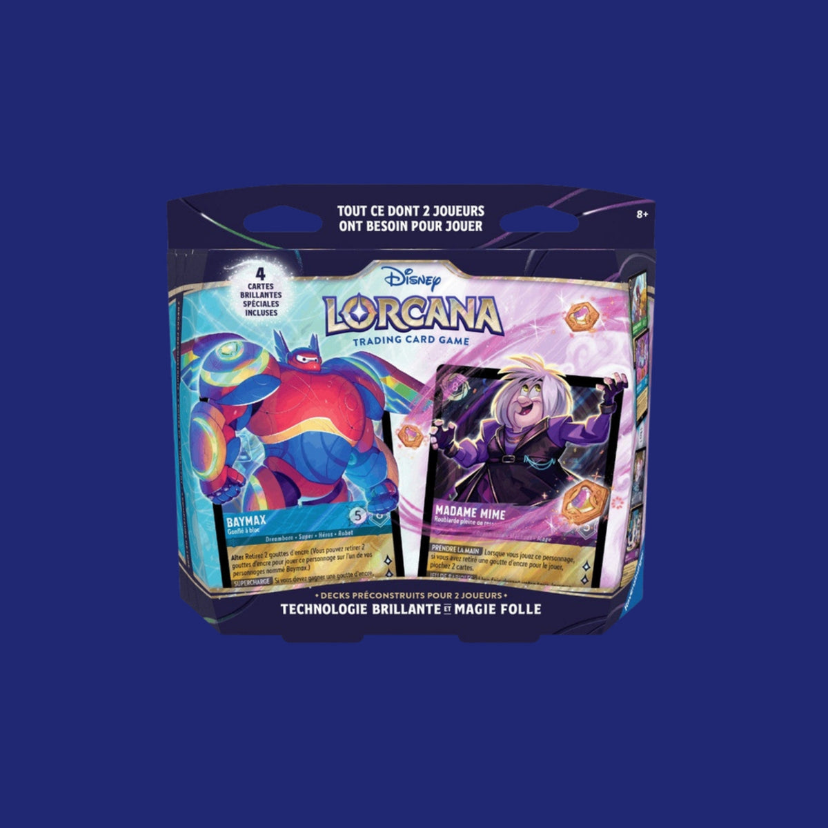 Lorcana - Coffret de Démarrage 2 Joueurs - Baymax et Madame Mime - 123JEUX
