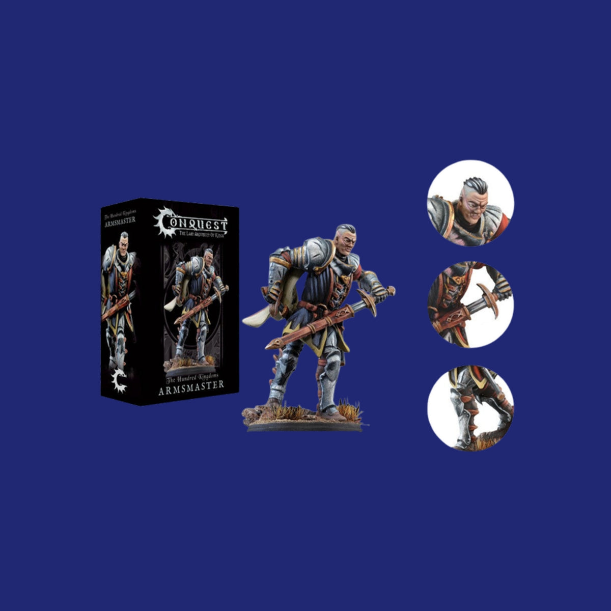 Conquest: Hundred Kingdoms: Armsmaster (Officer) - 123JEUX