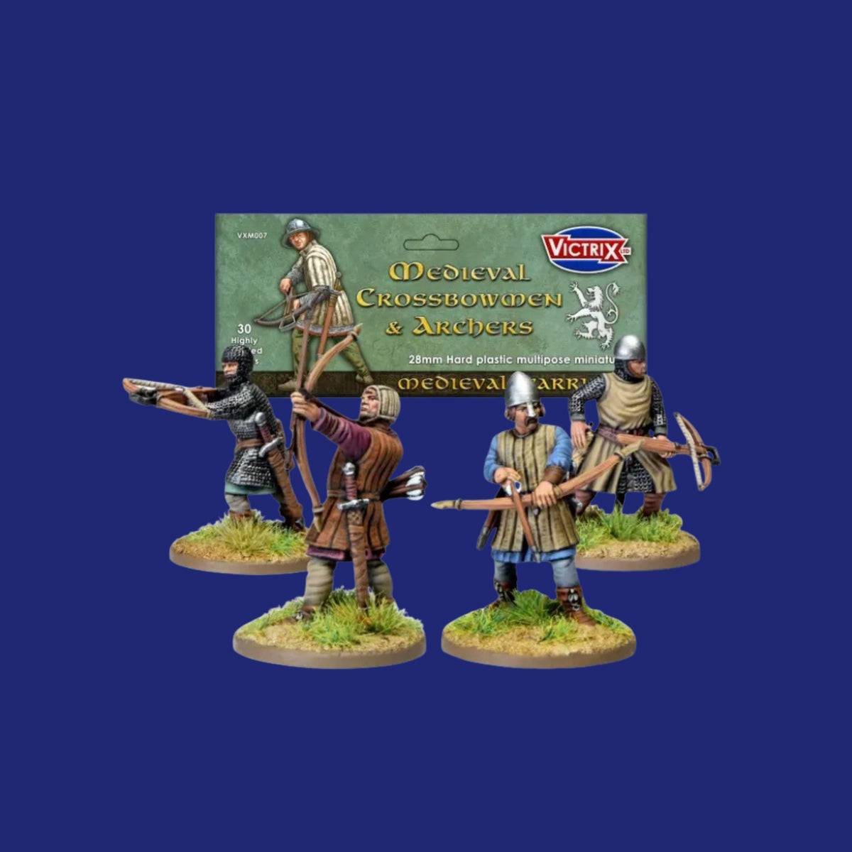 Victrix Miniatures 28mm Médiéval - Crossbowmen & Archers - 123JEUX