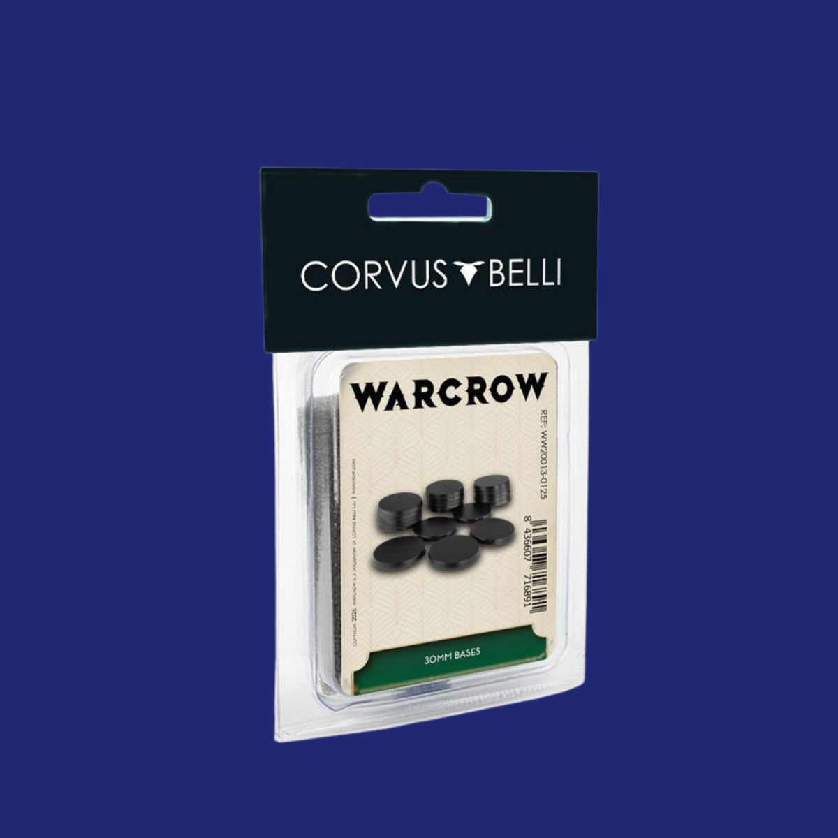 Warcrow - 30mm Bases, Alpha series (20) - 123JEUX