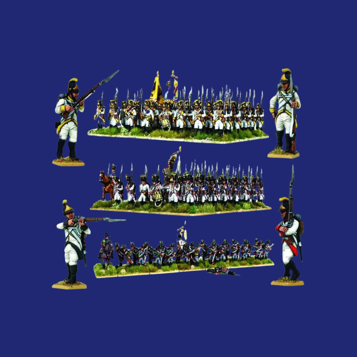 Victrix Miniatures 28mm Napoléonienne - Austrian Napoleonic Infantry 1798-1809 - 123JEUX