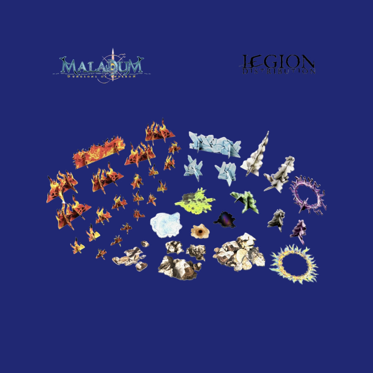 Maladum : Hazards & Hexcraft Effects Pack (Sortie novembre 2026) - 123JEUX