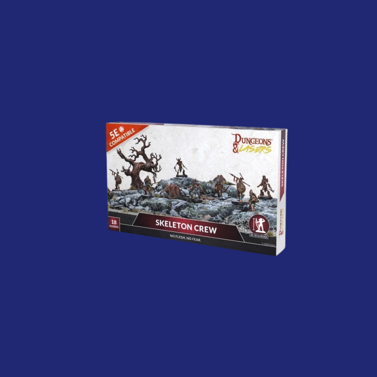 Dungeons & Lasers  - Figurines - Skeleton Crew - 123JEUX