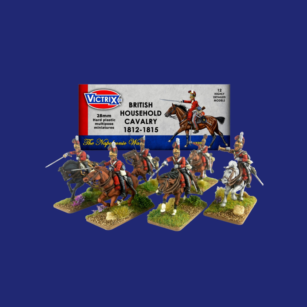 Victrix Miniatures 28mm Napoléonienne - British Household Cavalry - 123JEUX