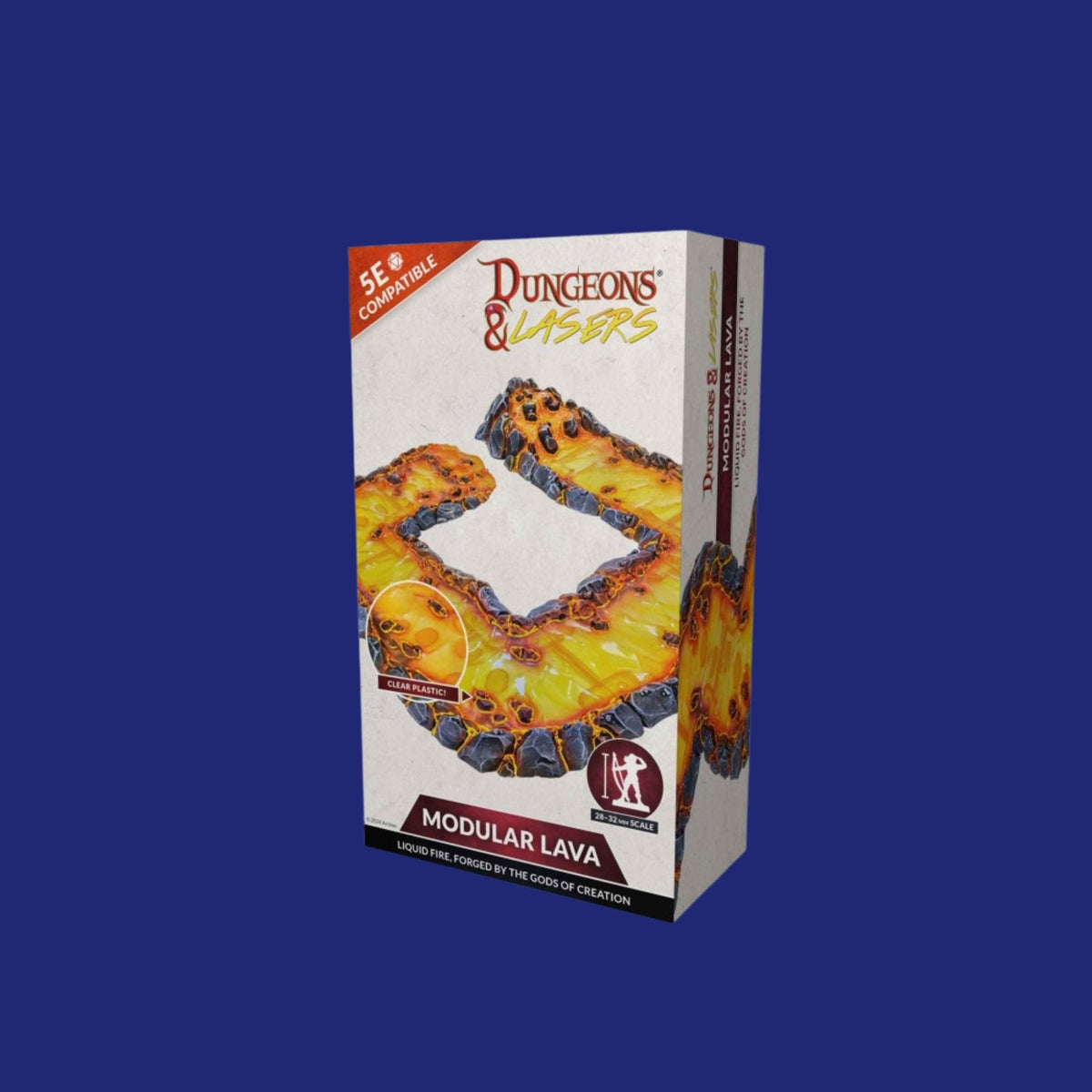 Dungeons & Lasers - Décors - Modular lava - 123JEUX