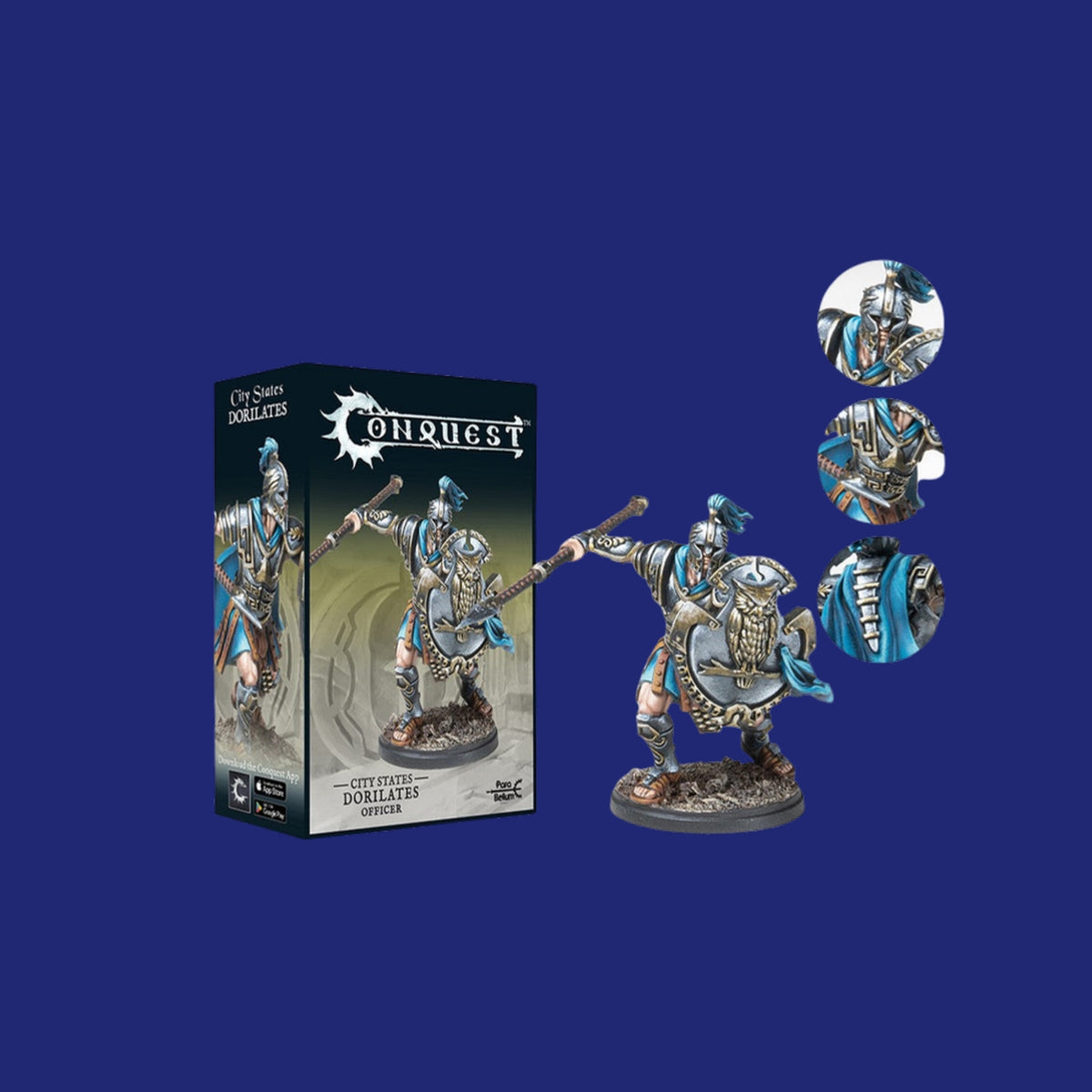 Conquest :City States: Dorilates (Officer) - 123JEUX