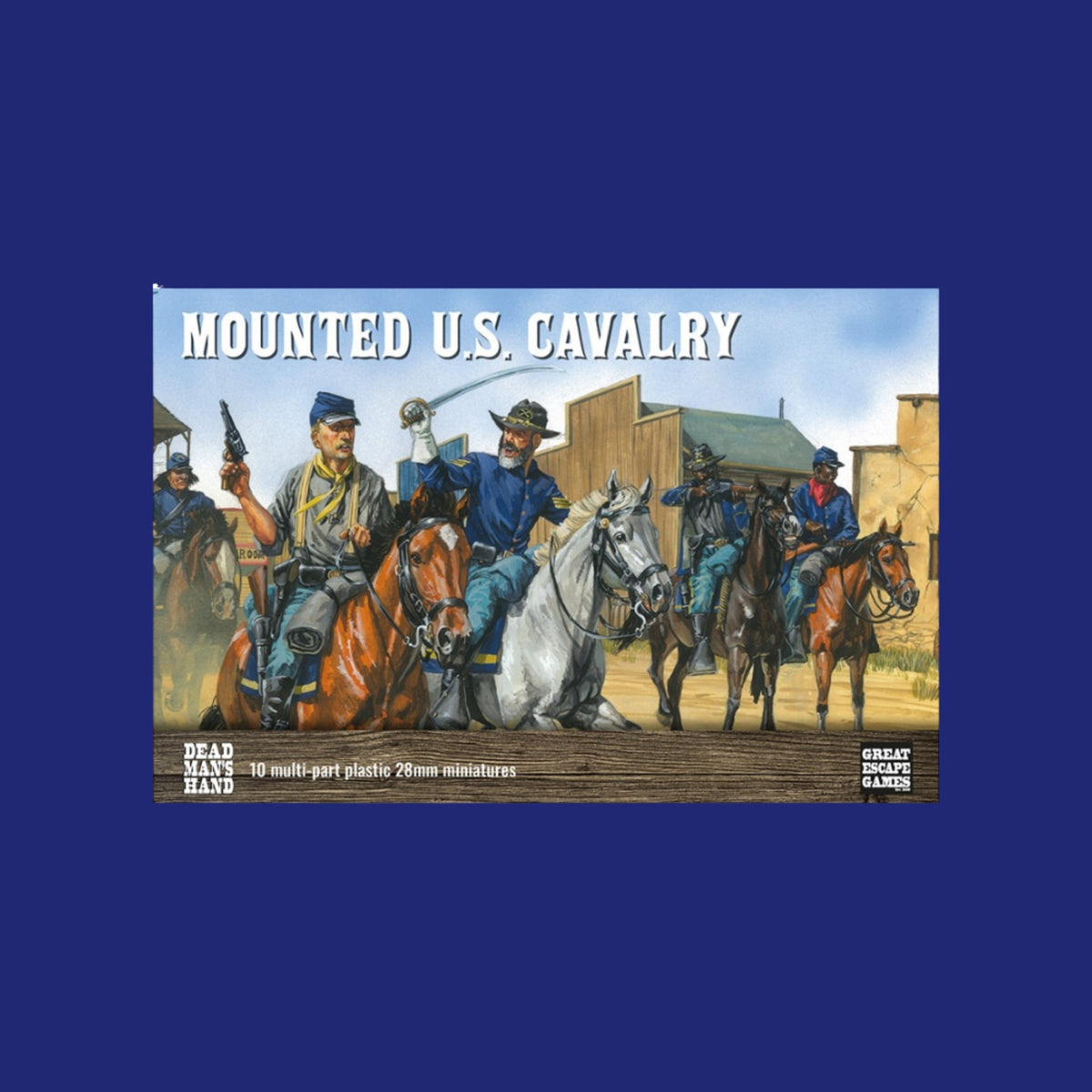 Dead Man’s Hand - US Cavalry à Cheval - 123JEUX