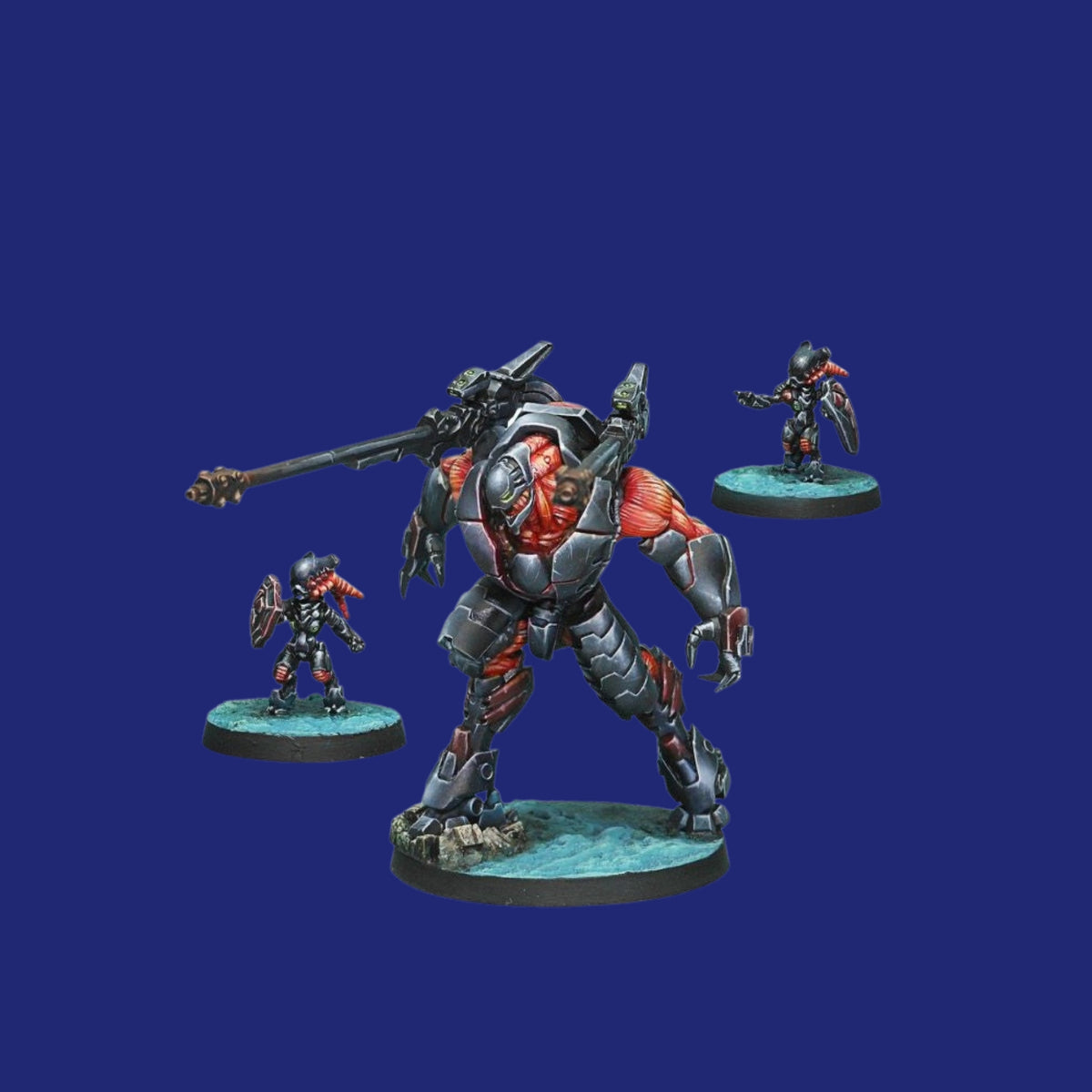 Infinity - Combined Army Overdron Batroids TAG Pack - 123JEUX