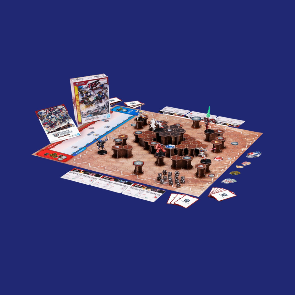 Gundam Assemble - Starter Set 01 (Base) en Anglais - 123JEUX