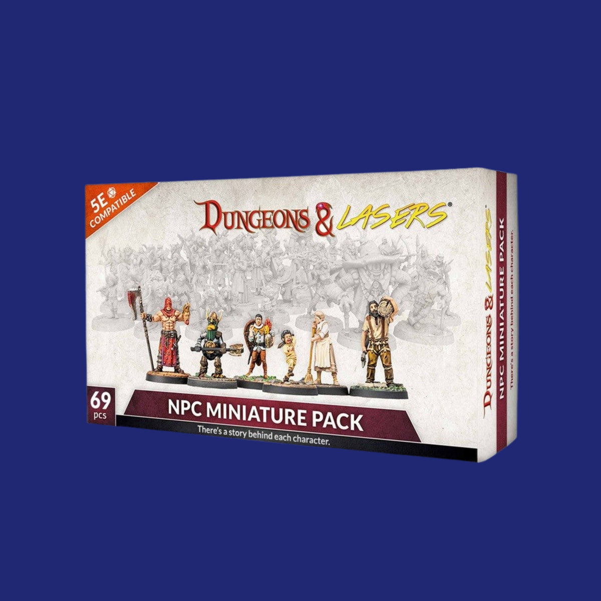 Dungeons & Lasers : NPC Miniature Pack (Figurines) - 123JEUX