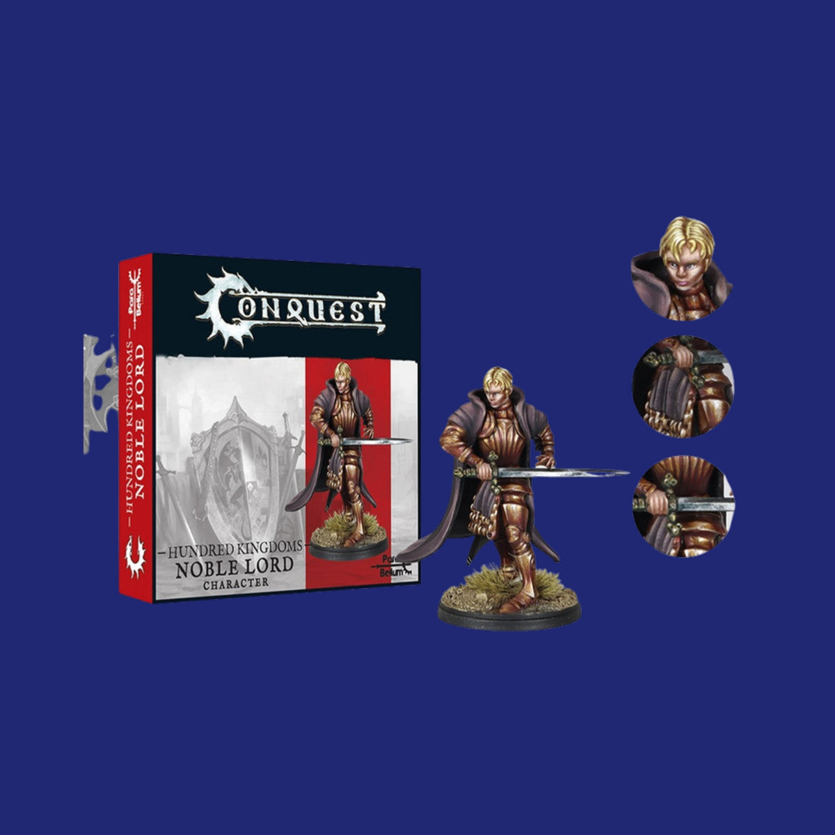Conquest: Hundred Kingdoms: Noble Lord - Alt Sculpt - 123JEUX
