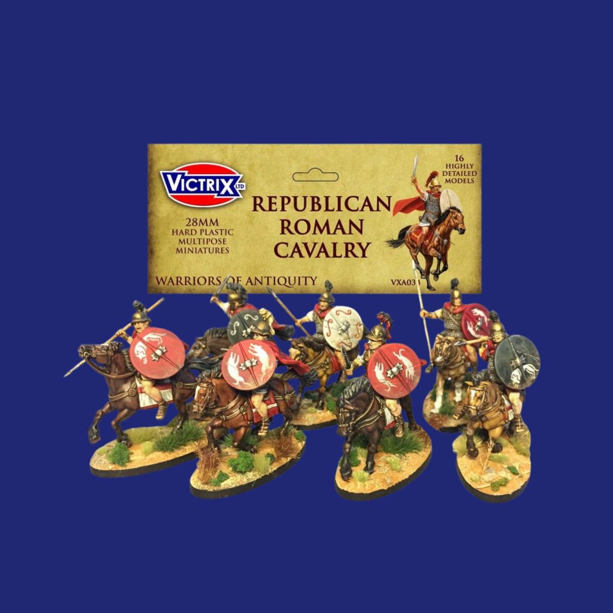 Victrix Miniatures 28mm Antiquité - Republican Roman Cavalry - 123JEUX
