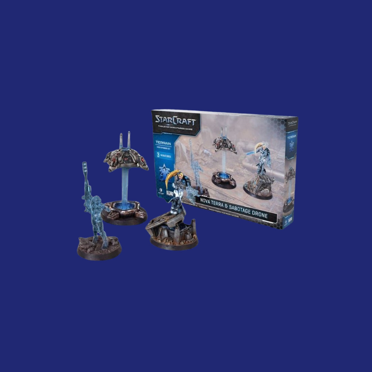 StarCraft - Terran - Nova Terra Hero Expansion Set en Anglais - 123JEUX