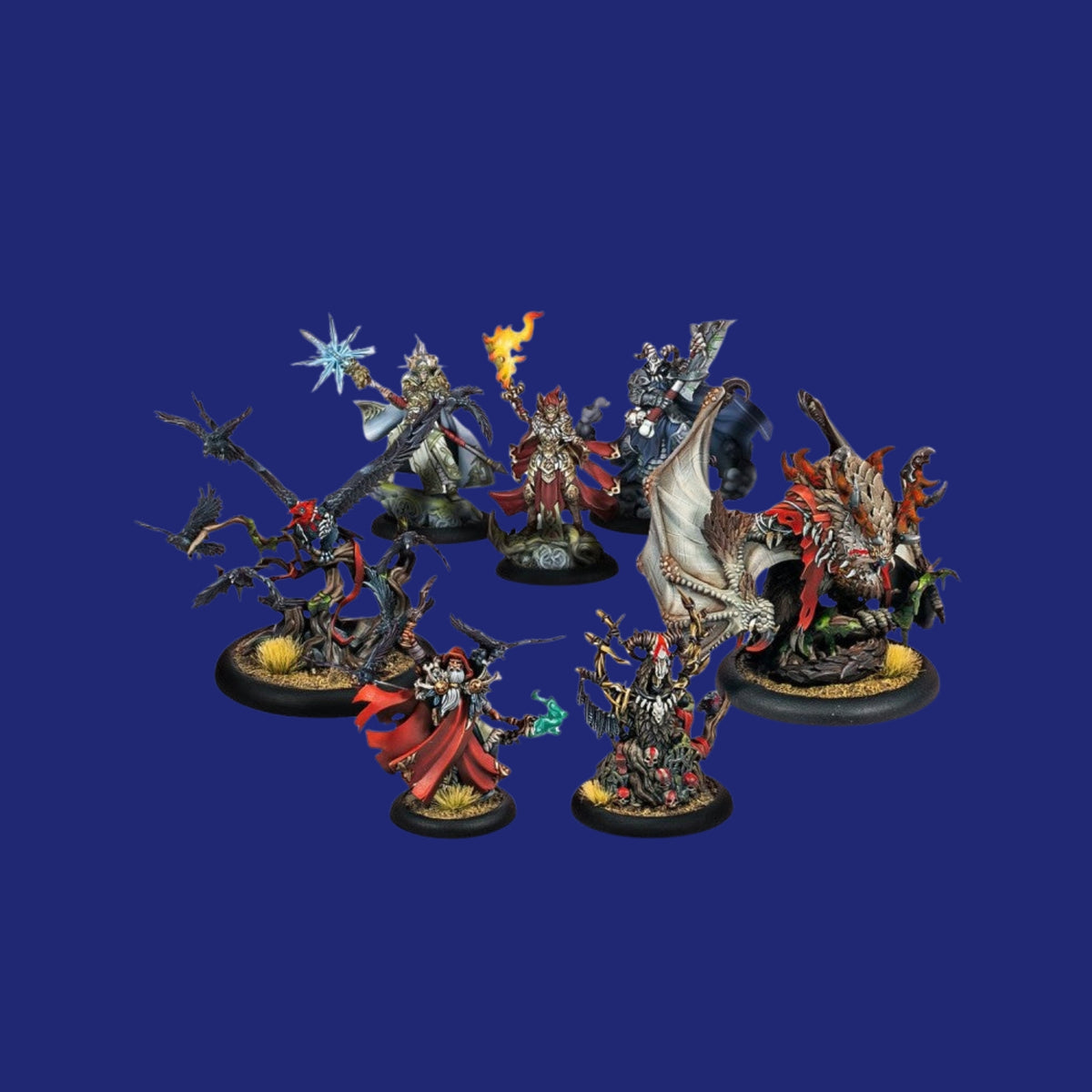 WARMACHINE : KHADOR OLD UMBREY COMMAND STARTER SET - 123JEUX