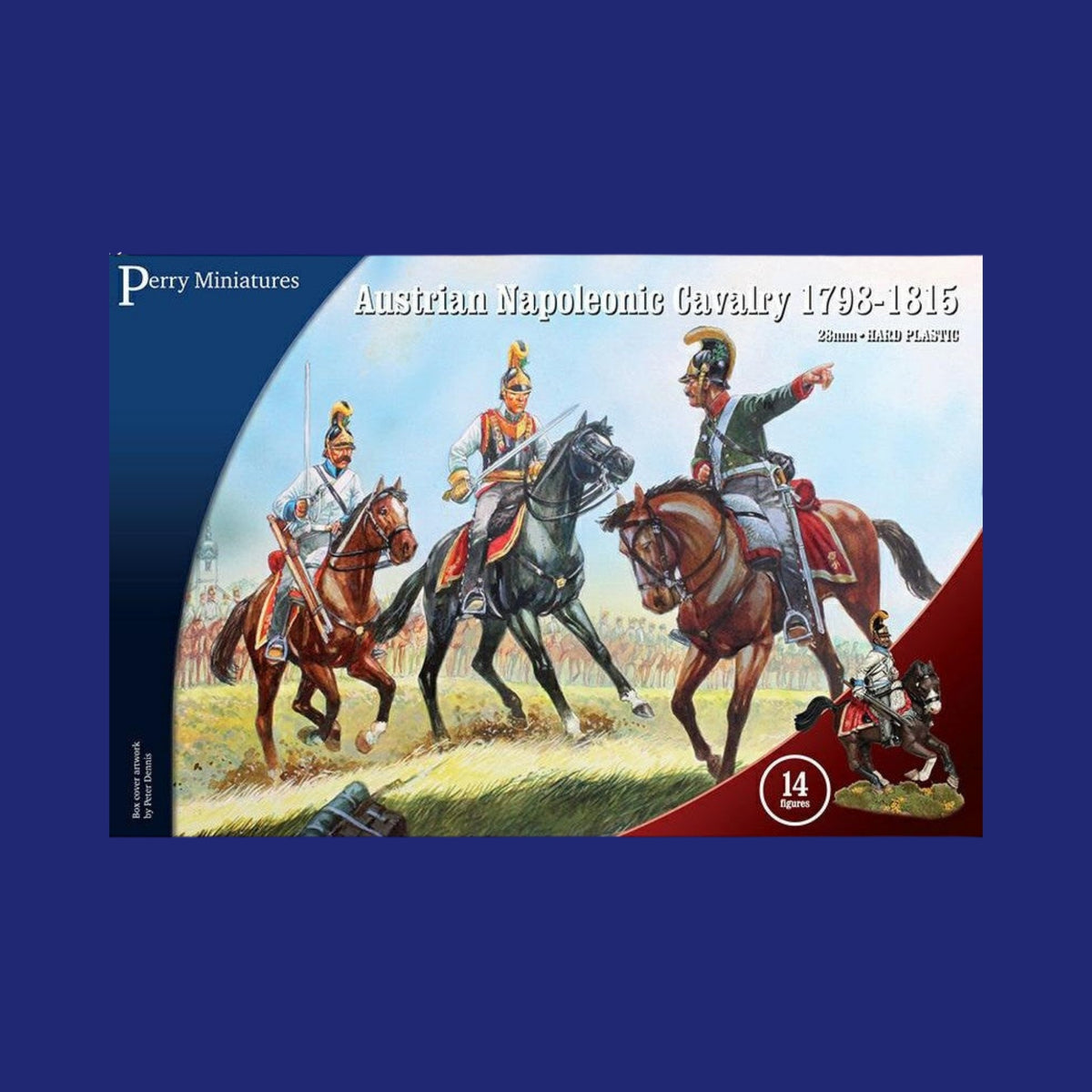 Perry Miniatures - Napoleonic Austrian ‘German’ Cavalry (Cuirassiers, Dragoons, Chevauxlegers) 1798-1815 - 123JEUX