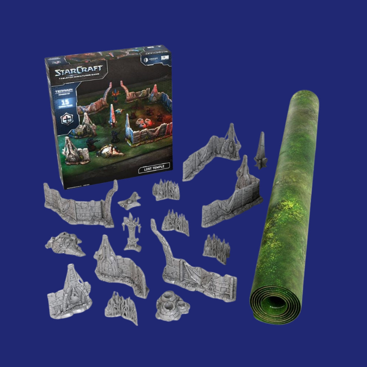 StarCraft - Lost Temple - Terrain Expansion Set en Anglais - 123JEUX