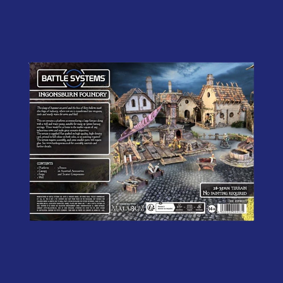 Maladum : Ingonsburn Foundry (Terrain 3D) (Sortie novembre 2026) - 123JEUX