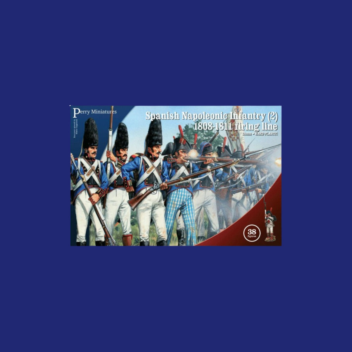 Perry Miniatures - Spanish Napoleonic Infantry (2) firing Line 1808-1811 - 123JEUX