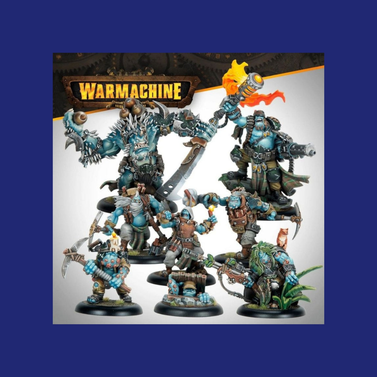 Warmachine - Southern Kriels - Kithguard Command Starter - 123JEUX