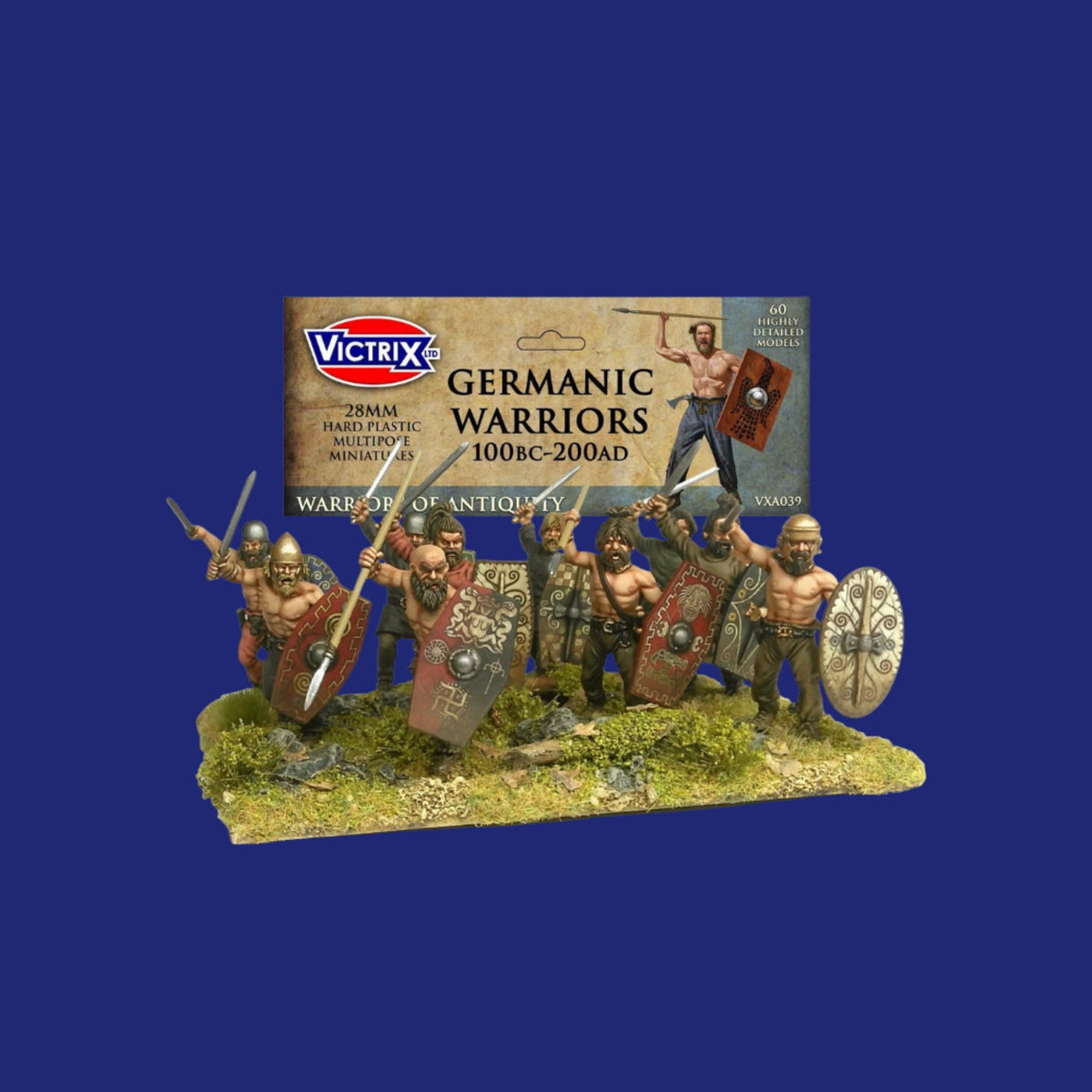 Victrix Miniatures 28mm Antiquité - Germanic Warriors - 123JEUX
